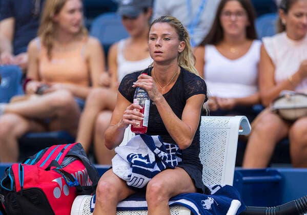 August 31, 2022, Flushing Meadows, New York, USA: Madison Keys loses to Camila Giorgi on Day 3 of the 2022 US Open at USTA Billie Jean King National Tennis Center on Wednesday August 31, 2022 in the Flushing neighborhood of the Queens borough of New York City. PI Flushing Meadows USA - ZUMAp124 20220831_zaa_p124_078 Copyright: xJAVIERxROJASx