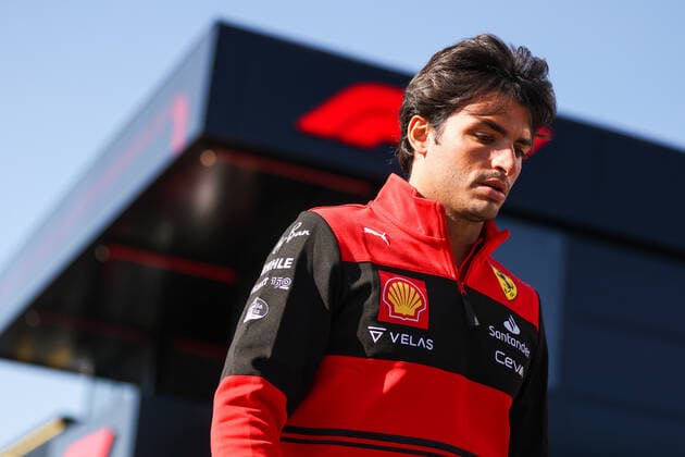 SAINZ Carlos (spa), Scuderia Ferrari F1-75, portrait during the Formula 1 Heineken Dutch Grand Prix 2022, 15th round of the 2022 FIA Formula One World Championship, WM, Weltmeisterschaft from September 2 to 4, 2022 on the Zandvoort Circuit, in Netherlands, Belgium - F1 - DUTCH GRAND PRIX 2022 DPPI Panoramic  00122035_AV6_3989