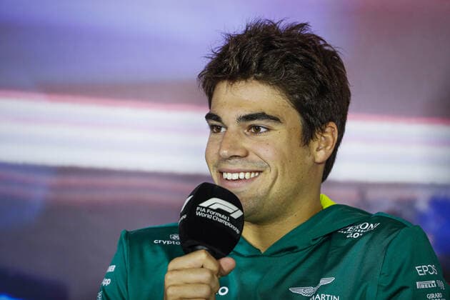 STROLL Lance (can), Aston Martin F1 Team AMR22, portrait, press conference, PK, Pressekonferenz during the Formula 1 Heineken Dutch Grand Prix 2022, 15th round of the 2022 FIA Formula One World Championship, WM, Weltmeisterschaft from September 2 to 4, 2022 on the Zandvoort Circuit, in Netherlands, Belgium - F1 - DUTCH GRAND PRIX 2022 DPPI Panoramic 00122035__V2_3736.JPG_