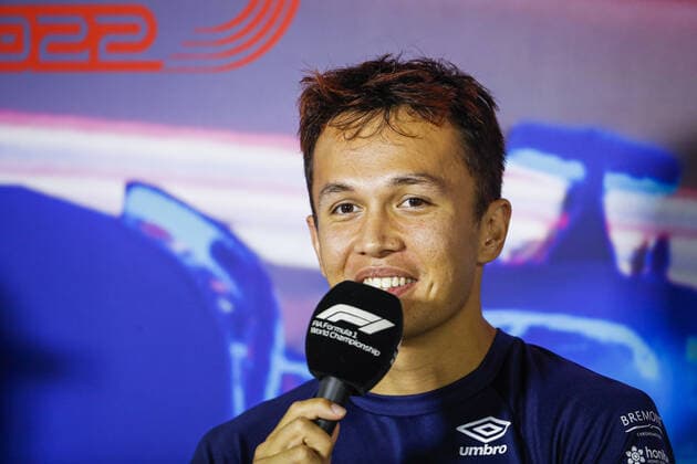ALBON Alexander (tha), Williams Racing FW44, portrait, press conference, PK, Pressekonferenz during the Formula 1 Heineken Dutch Grand Prix 2022, 15th round of the 2022 FIA Formula One World Championship, WM, Weltmeisterschaft from September 2 to 4, 2022 on the Zandvoort Circuit, in Netherlands, Belgium - F1 - DUTCH GRAND PRIX 2022 DPPI Panoramic 00122035__V2_3721.JPG_