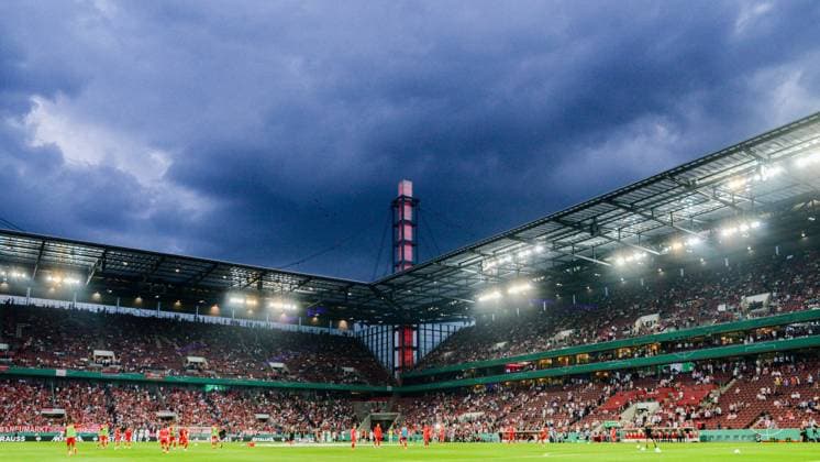 Rhein Energie Stadion, stadium view , 31 08 2021, Cologne Germany , football, DFB Pokal, 1 round, Viktoria Köln FC Bayern München xmhx