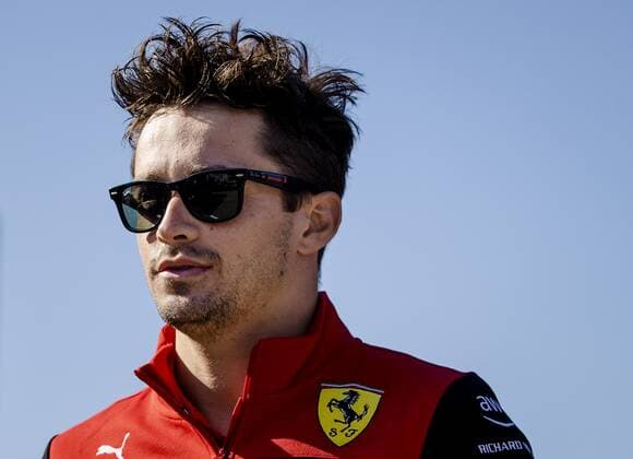 ZANDVOORT Charles Leclerc Ferrari arrives at the circuit The GP took place last year in a modified form due to the corona measures This year, up to 110,000 visitors a day are expected ANP SEM VAN DER WAL F1 Grand Prix of The Netherlands Previews 2022 xVIxANPxSportx xxANPxIVx 453869651 originalFilename: 453869651.jpg