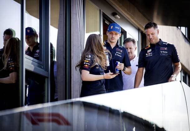 ZANDVOORT Max Verstappen Red Bull Racing on his way to the press conference in the run up to the F1 Grand Prix of the Netherlands KOEN VAN WEEL F1 Grand Prix of The Netherlands Previews 2022 xVIxANPxSportx xxANPxIVx 453871616 originalFilename: 453871616.jpg