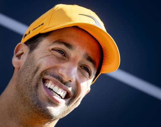 ZANDVOORT Daniel Ricciardo McLaren speaks to the press in the run up to the F1 Grand Prix of the Netherlands KOEN VAN WEEL F1 Grand Prix of The Netherlands Previews 2022 xVIxANPxSportx xxANPxIVx 453872724 originalFilename: 453872724.jpg