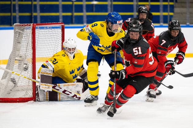 Ice Hockey, Women, World Championship, Canada - Sweden