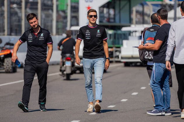 Formula 2 Round 12 at Zandvoort Zandvoort, The Netherlands 20220901 George Russel of Mercedes for F1 Round 12 at Zandvoort Photo Beate Oma Dahle NTB Zandvoort The Netherlands  Copyright: xBeatexOmaxDahlex xNTBx EDITORIAL USE ONLY. RESTRICTED USE FOR BETTING COMPANIES