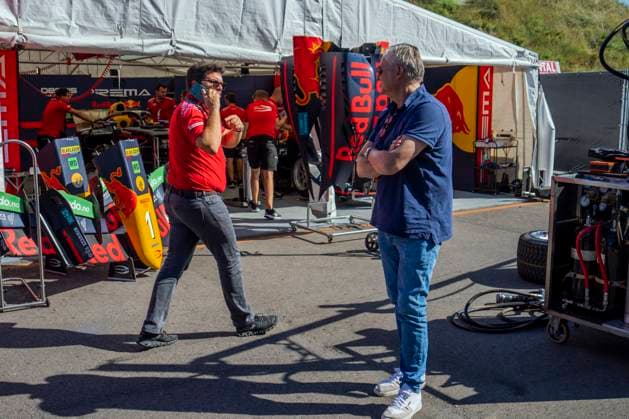 Formula 2 Round 12 in Zandvoort Zandvoort, The Netherlands 20220901 Team Principal for Prema Racing Ren? Rosin f v and Harald Huysman for F2 Round 12 in Zandvoort Photo Beate Oma Dahle NTB Zandvoort The Netherlands  Copyright: xBeatexOmaxDahlex xNTBx EDITORIAL USE ONLY. RESTRICTED USE FOR BETTING COMPANIES