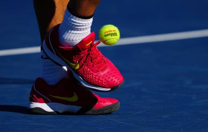 Mandatory Credit: Photo by Javier Garcia Shutterstock (13357857bm) Rafael Nadal practices US Open Championships 2022, Day Four, USTA National Tennis Center, Flushing Meadows, New York, USA - 01 Sep 2022 US Open Championships 2022, Day Four, USTA National Tennis Center, Flushing Meadows, New York, USA - 01 Sep 2022 Copyright: xJavierxGarcia Shutterstockx 13357857bm
