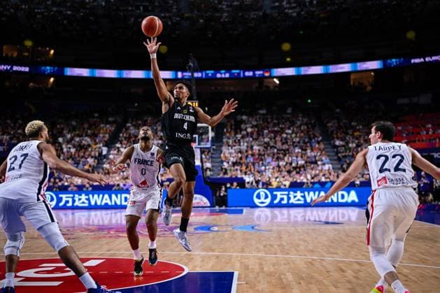Maodo Lo 4 Germany , France vs Germany, FIBA EuroBasket 2022, Basketball, 01 09 2022 Copyright: xkolbert-press MarcxNiemeyerx