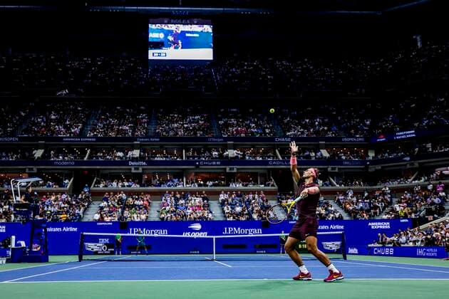 TENNIS - US Open 2022 NEW YORK CITY,NEW YORK,USA,01.SEP.22 - TENNIS - ATP, Tennis Herren World Tour, US Open, Grand Slam, Flushing Meadows. Image shows Rafael Nadal (ESP).  GEPAxpictures xPatrickxSteiner