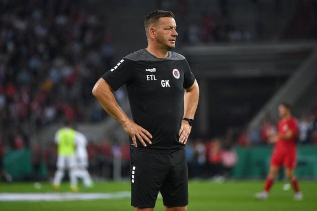 Goalkeeper coach Georg Koch Viktoria Koeln 31 08 2022, football DFB Pokal 2022 23, 1 round FC Viktoria Köln FC Bayern München 0 5 Koeln RheinEnergieStadion Nordrhein Westfalen Germany Team2