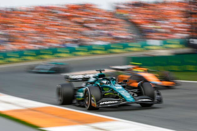 18 Lance Stroll CAN, Aston Martin Aramco Cognizant F1 Team , F1 Grand Prix of the Netherlands at Circuit Zandvoort on September 2, 2022 in Zandvoort, Netherlands Photo by HOCH ZWEI Zandvoort Netherlands