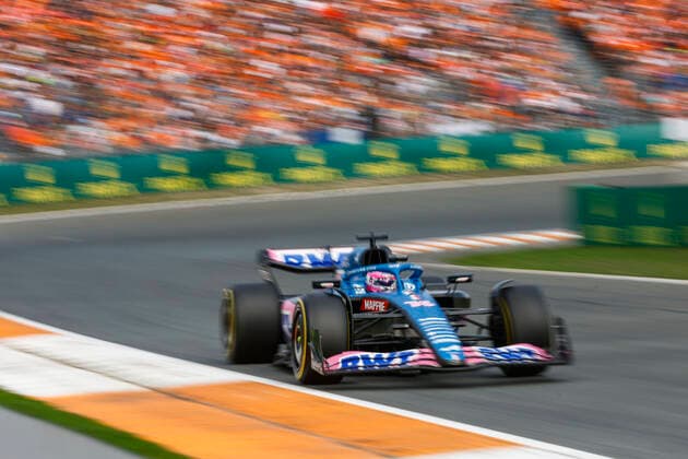 14 Fernando Alonso ESP, BWT Alpine F1 Team , F1 Grand Prix of the Netherlands at Circuit Zandvoort on September 2, 2022 in Zandvoort, Netherlands Photo by HOCH ZWEI Zandvoort Netherlands