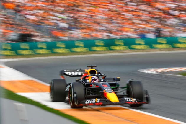 1 Max Verstappen NLD, Oracle Red Bull Racing , F1 Grand Prix of the Netherlands at Circuit Zandvoort on September 2, 2022 in Zandvoort, Netherlands Photo by HOCH ZWEI Zandvoort Netherlands