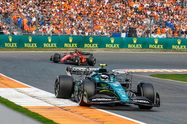 5 Sebastian Vettel DEU, Aston Martin Aramco Cognizant F1 Team , F1 Grand Prix of the Netherlands at Circuit Zandvoort on September 2, 2022 in Zandvoort, Netherlands Photo by HOCH ZWEI Zandvoort Netherlands