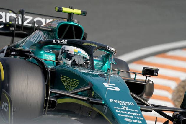FORMULA 1 HEINEKEN DUTCH GRAND PRIX 2022 02 09 2022, Circuit Park Zandvoort, Zandvoort, FORMULA 1 HEINEKEN DUTCH GRAND PRIX 2022 , in picture Sebastian Vettel DEU , Aston Martin Aramco Cognizant Formula One Team nordphotoxGmbHx xBratic nph00250