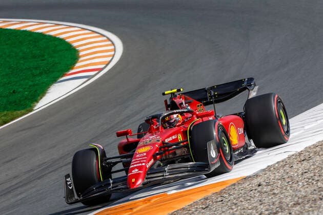 55 Carlos Sainz ESP, Scuderia Ferrari , F1 Grand Prix of the Netherlands at Circuit Zandvoort on September 2, 2022 in Zandvoort, Netherlands Photo by HOCH ZWEI Zandvoort Netherlands