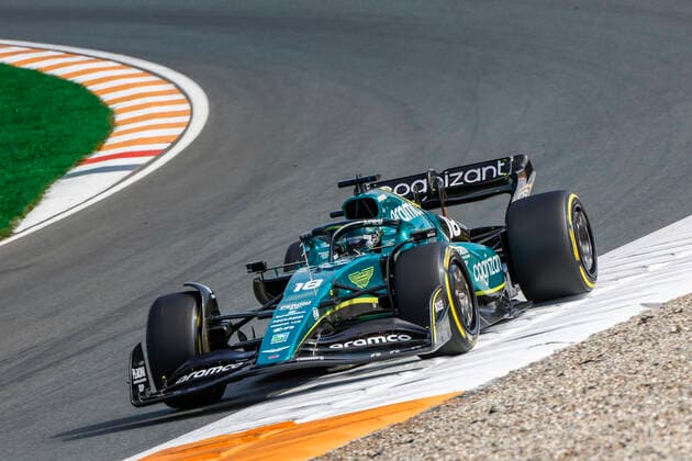 18 Lance Stroll CAN, Aston Martin Aramco Cognizant F1 Team , F1 Grand Prix of the Netherlands at Circuit Zandvoort on September 2, 2022 in Zandvoort, Netherlands Photo by HOCH ZWEI Zandvoort Netherlands