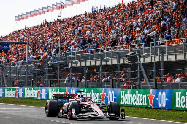 77 Valtteri Bottas FIN, Alfa Romeo F1 Team ORLEN , F1 Grand Prix of the Netherlands at Circuit Zandvoort on September 2, 2022 in Zandvoort, Netherlands Photo by HOCH ZWEI Zandvoort Netherlands