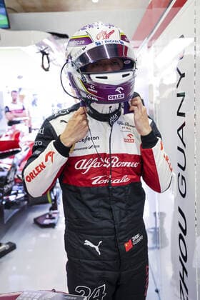 ZHOU Guanyu (chi), Alfa Romeo F1 Team ORLEN C42, portrait during the Formula 1 Heineken Dutch Grand Prix 2022, 15th round of the 2022 FIA Formula One World Championship, WM, Weltmeisterschaft from September 2 to 4, 2022 on the Zandvoort Circuit, in Netherlands, Belgium - F1 - DUTCH GRAND PRIX 2022 DPPI Panoramic  00122035_2R6_9317.JPG_
