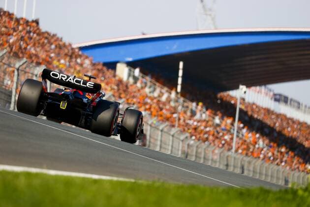 ZANDVOORT Max Verstappen Red Bull Racing during the 2nd free practice session ahead of the F1 Grand Prix of the Netherlands at Circuit Zandvoort on September 2, 2022 in Zandvoort, Netherlands KOEN VAN WEEL F1 Grand Prix of The Netherlands Practice 2 2022 xVIxANPxSportx xxANPxIVx 453929381 originalFilename: 453929381.jpg