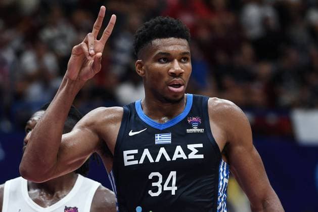 Sport Bilder des Tages Db Milano 02 09 2022 - EuroBasket 2022 Croazia-Grecia foto Daniele Buffa Image nella foto: Giannis Antetokounmpo 