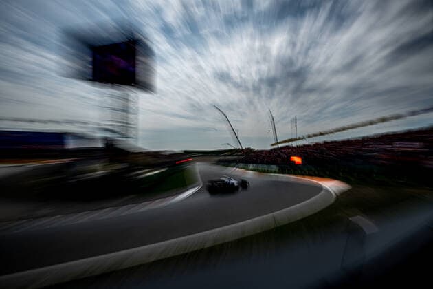 ZANDVOORT, NETHERLANDS: Nicholas Latifi, racing for the Williams Racing team during the 2022 Formula 1 Dutch Grand Prix at the Circuit Zandvoort in Zandvoort, Netherlands.