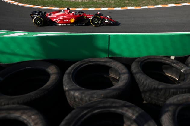 September 2, 2022, Zandvoort, Netherlands: September 2, 2022, Zandvoort, Netherlands: CHARLES LECLERC of Ferrari during the Formula 1 Dutch Grand Prix Practice 2 at Circuit Zandvoort on September 1, 2022 in Zandvoort, Netherlands. Zandvoort Netherlands - ZUMAz156 20220902_zip_z156_018 Copyright: xBeataxZawrzelx