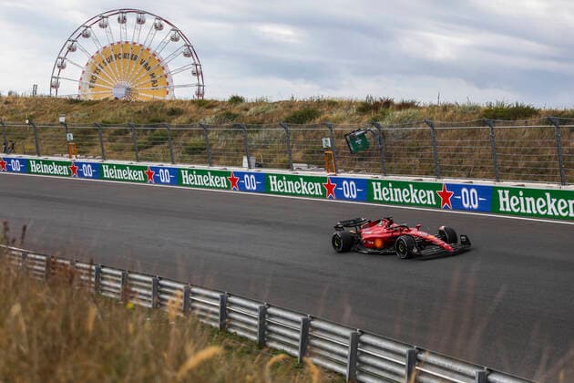 September 2, 2022, Zandvoort, Netherlands: September 2, 2022, Zandvoort, Netherlands: CHARLES LECLERC of Ferrari during the Formula 1 Dutch Grand Prix practice at Circuit Zandvoort on September 2, 2022 in Zandvoort, Netherlands. Zandvoort Netherlands - ZUMAz156 20220902_zip_z156_047 Copyright: xBeataxZawrzelx