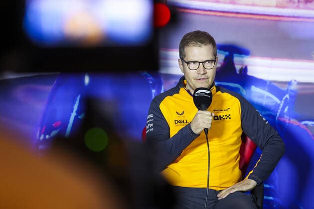 SEIDL Andreas, Team Principal of McLaren F1 Team, portrait, team principal press conference, PK, Pressekonferenz during the Formula 1 Heineken Dutch Grand Prix 2022, 15th round of the 2022 FIA Formula One World Championship, WM, Weltmeisterschaft from September 2 to 4, 2022 on the Zandvoort Circuit, in Netherlands, Belgium - F1 - DUTCH GRAND PRIX 2022 DPPI Panoramic 00122035_AV6_7303.JPG_
