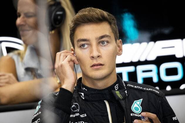 ZANDVOORT George Russell Mercedes during the 3rd free practice session ahead of the F1 Grand Prix of the Netherlands at Circuit Zandvoort on September 3, 2022 in Zandvoort, Netherlands REMKO DE WAAL F1 Grand Prix of The Netherlands Practice 3 2022 xVIxANPxSportx xxANPxIVx 453975034 originalFilename: 453975034.jpg