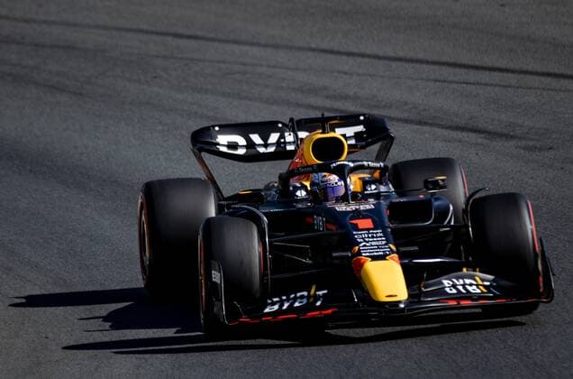ZANDVOORT Max Verstappen Red Bull Racing during the 3rd free practice session ahead of the F1 Grand Prix of the Netherlands at Circuit van Zandvoort on September 3, 2022 in Zandvoort, Netherlands ANP SEM VAN DER WAL F1 Grand Prix of The Netherlands Practice 3 2022 xVIxANPxSportx xxANPxIVx 453977070 originalFilename: 453977070.jpg