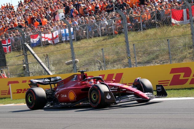 F1 Grand Prix Holland 2022 Charles Leclerc Ferrari Formula1 Team Gosser Preis von Holland Circuit Zandvoort Formula1 World Championship 2022 Formula1 Copyright: xBEAUTIFULxSPORTS Bernhardtx