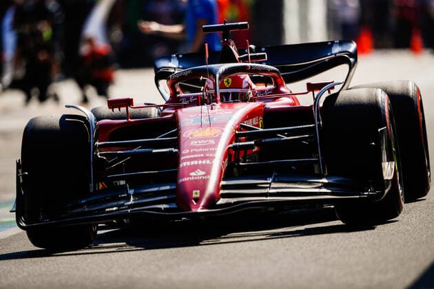 16 LECLERC Charles (mco), Scuderia Ferrari F1-75, action during the Formula 1 Heineken Dutch Grand Prix 2022, 15th round of the 2022 FIA Formula One World Championship, WM, Weltmeisterschaft from September 2 to 4, 2022 on the Zandvoort Circuit, in Netherlands, Belgium - F1 - DUTCH GRAND PRIX 2022 DPPI Panoramic  00122035__V2_7037
