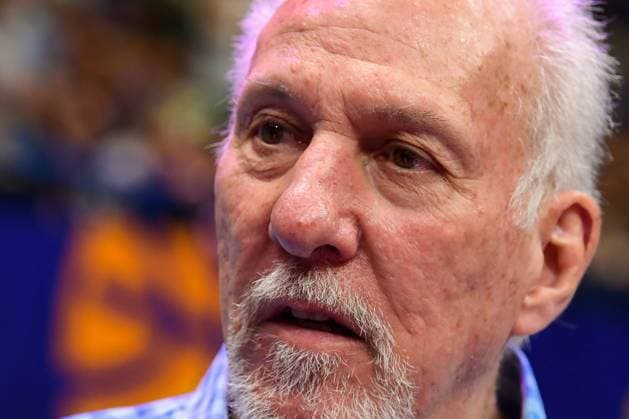 Foto Claudio Grassi LaPresse 03 Settembre 2022 - Assago, Italia - basket - Grecia vs Italia - Campionato europeo di pallacanestro EuroBasket 2022 - Mediolanum Forum. Nella foto: Gregg Popovich September 03, 2022 Assago, Italy - sport, basketball - Greece vs Italy - European Basketball Championship EuroBasket 2022- Mediolanum Forum. In the pic: Gregg Popovich  Copyright: xClaudioxGrassi LaPressex