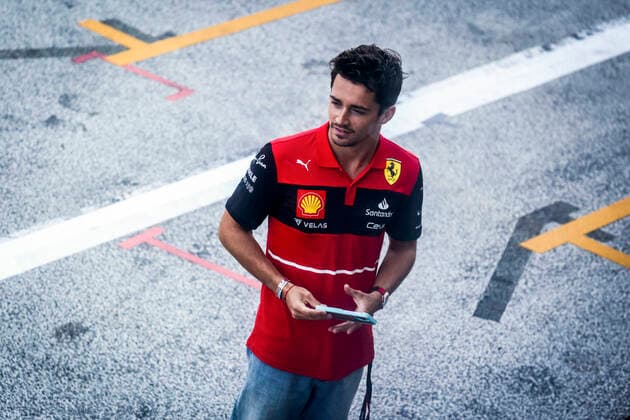 September 4, 2022, Zandvoort, Netherlands: September 4, 2022, Zandvoort, Netherlands: CHARLES LECLERC of Scuderia Ferrari arrives at the Formula 1 Dutch Grand Prix race day at Circuit Zandvoort on September 4, 2022 in Zandvoort, Netherlands. Zandvoort Netherlands - ZUMAz156 20220904_zip_z156_021 Copyright: xBeataxZawrzelx