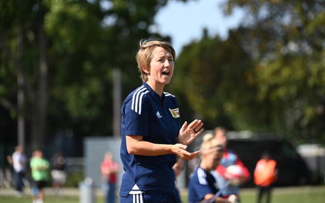 Football, women, Regionalliga Norost, season 2022 2023 2 matchday , 1 FC Union Berlin FSV Babelsberg, coach Ailien Poese 1 women 1 FC Union , 04 09 2022, Copyright: xMatthiasxKochx