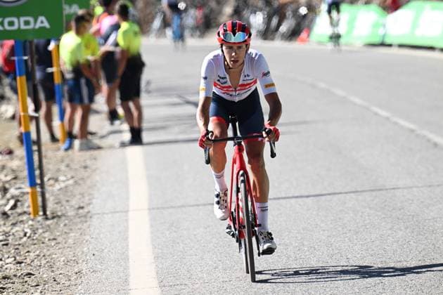 04-09-2022 Vuelta A Espana; Tappa 15 Martos - Sierra Nevada; 2022, Trek - Segafredo; Tiberi, Antonio; Sierra Nevada; 