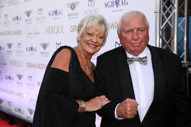 Boxing Herqul 2022 German Boxing Award, Berlin, 04 09 2022 Ulli Wegner and wife Margot Berlin Germany