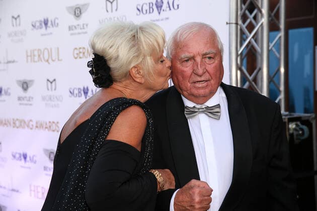Boxing Herqul 2022 German Boxing Award, Berlin, 04 09 2022 Ulli Wegner and wife Margot Berlin Germany