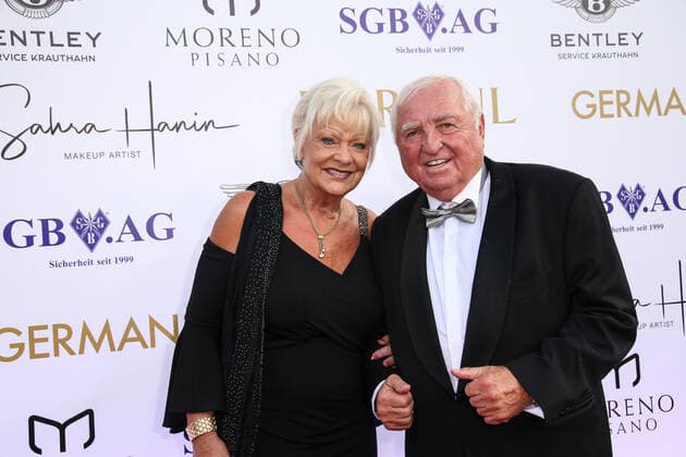 Boxing Herqul 2022 German Boxing Award, Berlin, 04 09 2022 Ulli Wegner and wife Margot Berlin Germany