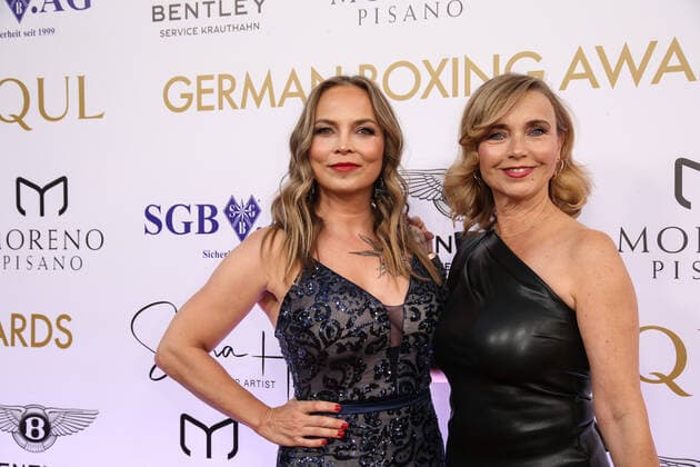 Boxing Herqul 2022 German Boxing Award, Berlin, 04 09 2022 Regina Halmich l and Tina Ruland Berlin Germany