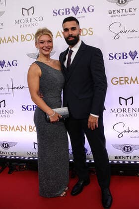 Boxing Herqul 2022 German Boxing Award, Berlin, 04 09 2022 Nina Meinke and friend Berlin Germany