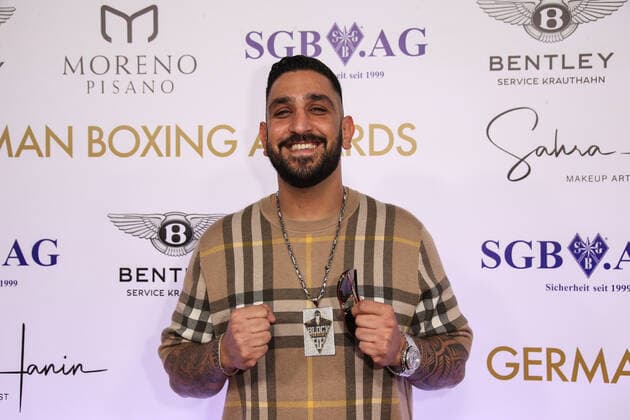 Boxing Herqul 2022 German Boxing Award, Berlin, 04 09 2022 Musician Milonair Berlin Germany
