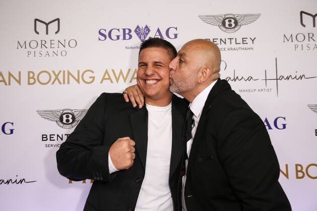 Boxing Herqul 2022 German Boxing Award, Berlin, 04 09 2022 Tyron Zeuge and Ramin Seyed Berlin Germany
