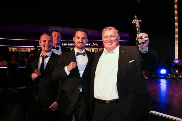 Boxing Herqul 2022 German Boxing Award, Berlin, 04 09 2022 Award Best Reporting Editorial Boxing1, Ebby Thust Berlin Germany