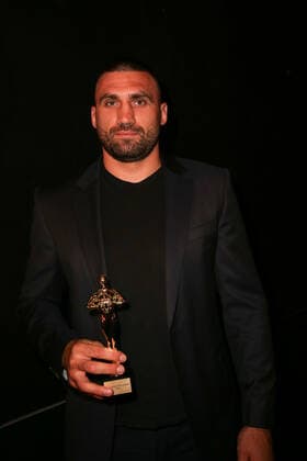Boxing Herqul 2022 German Boxing Award, Berlin, 04 09 2022 Newcomer of the Year Victor Faust ECB Berlin Germany