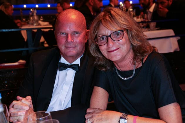 Boxing Herqul 2022 German Boxing Award, Berlin, 04 09 2022 Holger Tobe BDB and Mrs. Berlin Germany