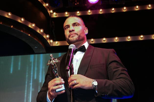 Boxing Herqul 2022 German Boxing Award, Berlin, 04 09 2022 Award Comeback of the Year Mahmoud Manuel Charr Berlin Germany
