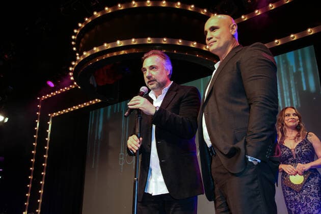 Boxing Herqul 2022 German Boxing Award, Berlin, 04 09 2022 Laudator Oktay Kaynarca Berlin Germany